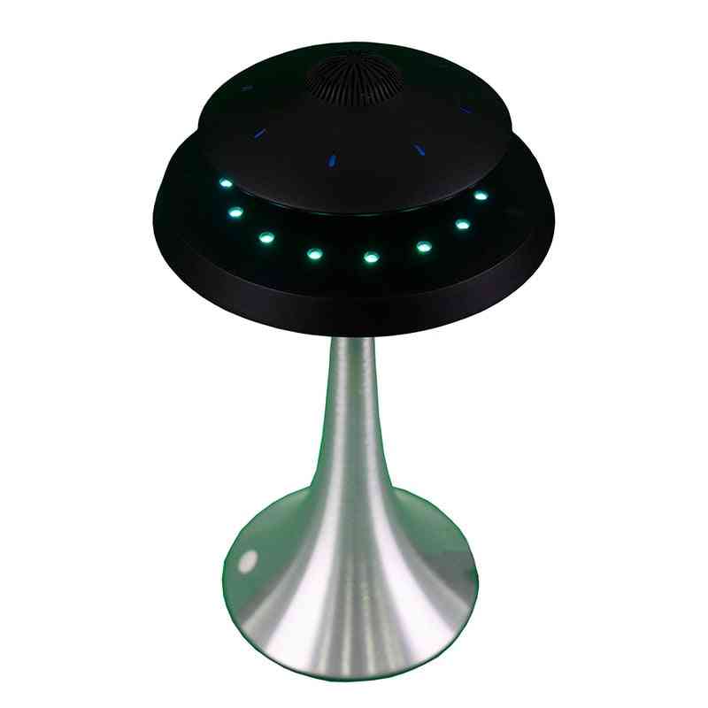 Wireless Charging Bluetooth, Ufo Style, Magnetic Suspension, Lights Super Bass Speakers