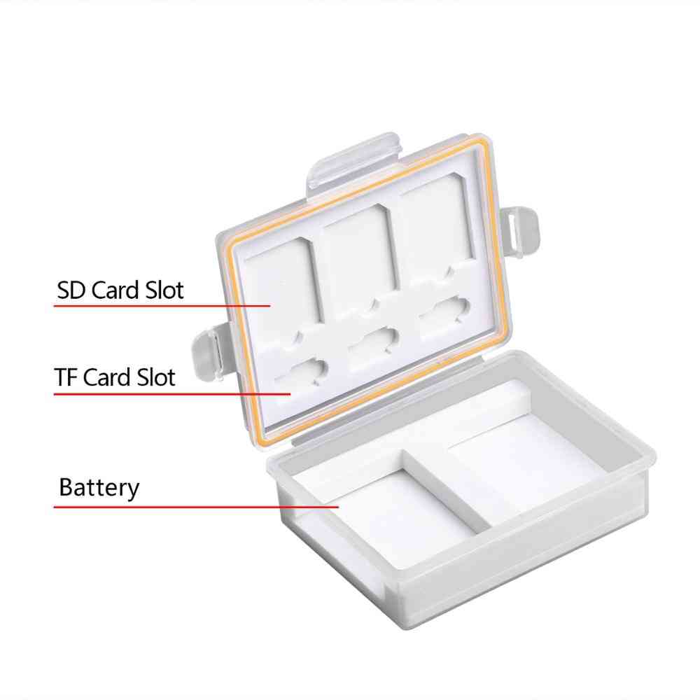 Sd Tf Memory Card Case Battery Storage Box