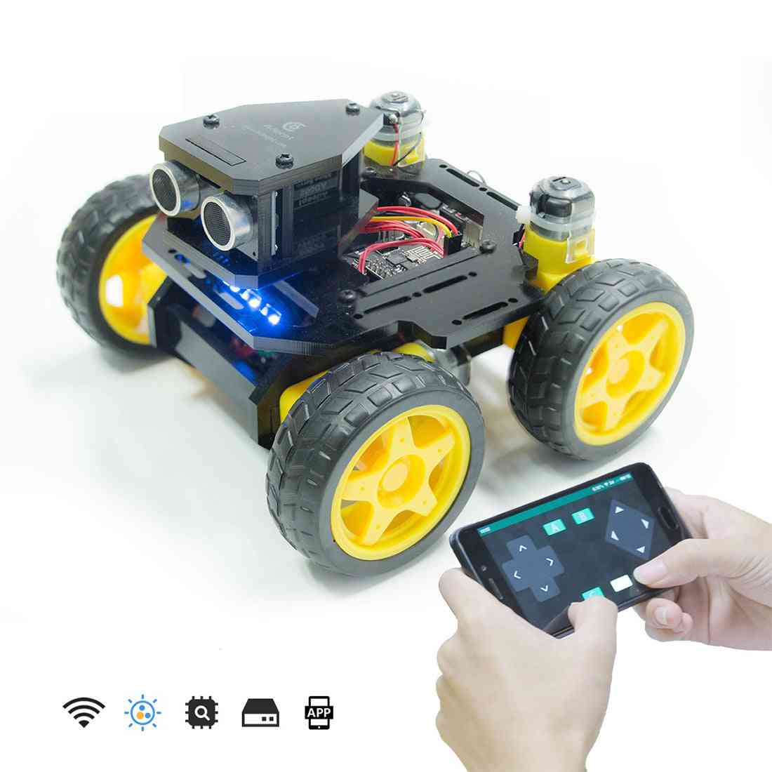 Smart wifi robot bilsæt