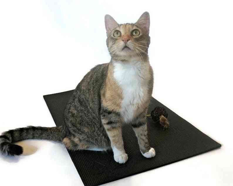 Feline Yogi Yoga Cat Mat -black