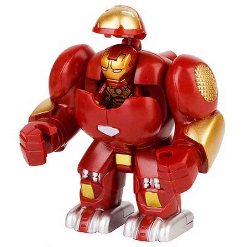 Ironman james rhodes háborús gép hulkbuster figura blokkok építőipari tégla
