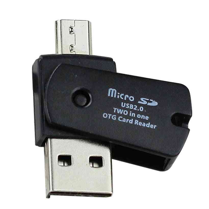 Otg 2.0 micro sd tf kortläsare adapter