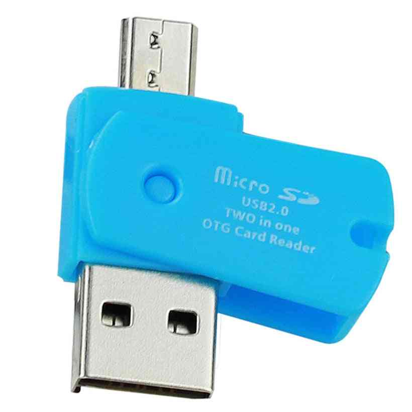 Otg 2.0 micro sd tf kortläsare adapter