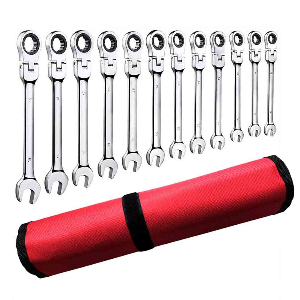 Ratchet Wrench Set- Car Repair Hand Tools Key Spanner, Wrench Socket