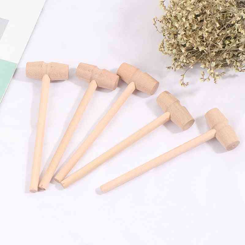 Wooden Hammer, Mallet Carving, Leather Craft, Jewelry Making Tools