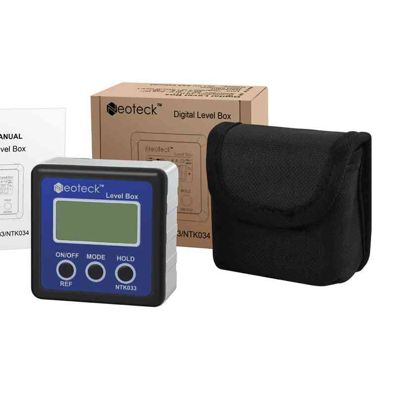 Digital Inclinometer, Electron Goniometers, Magnetic Base Protractor, Angle Finder Box