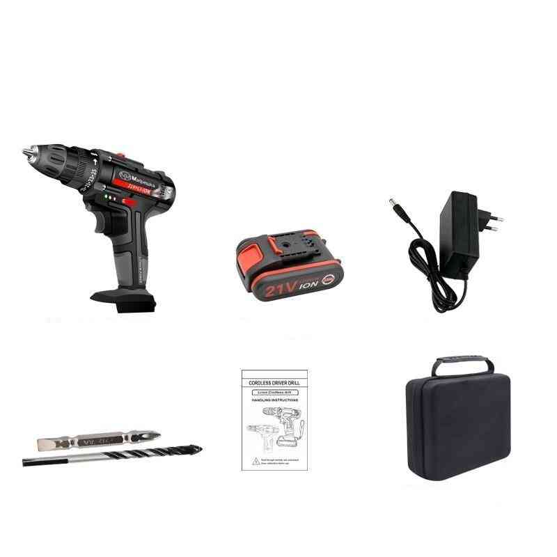 High-quality Electric Screwdriver Lithium Battery, Cordless Drill