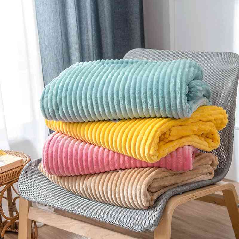 Soft Quilted Flannel Blankets For Beds