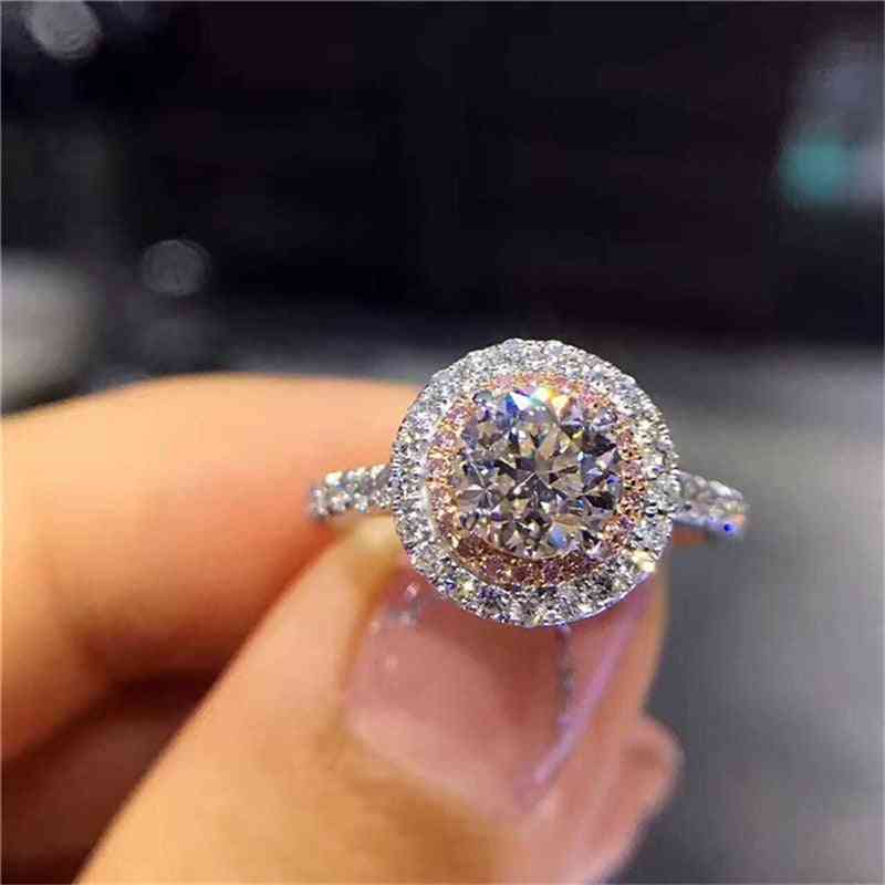 Cubic Zirconia Charms- Engagement Ring