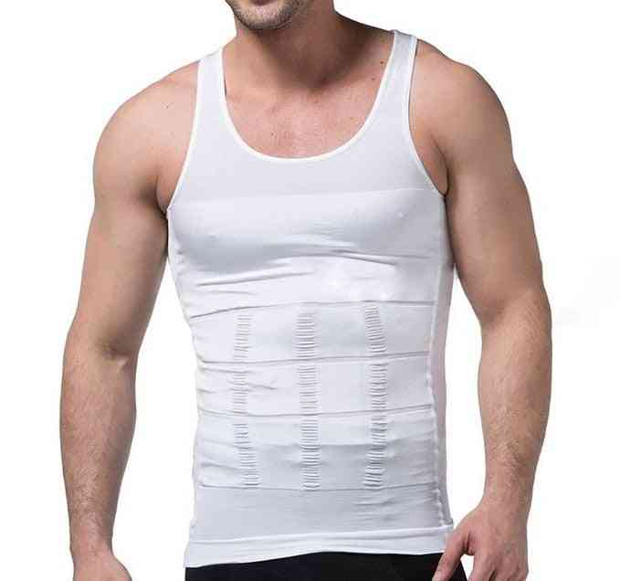 Camisa de adelgazamiento de la talladora del cuerpo para hombre