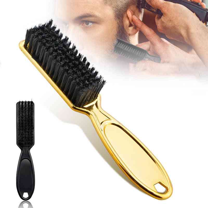 Plastic Handle Hairdressing Soft Hair Cleaning Brush