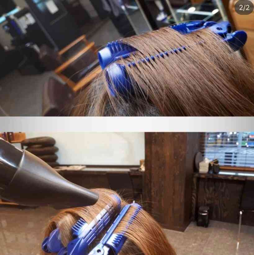 Natürliche flauschige, plastische Haarspange, lockiges Ponyzubehör