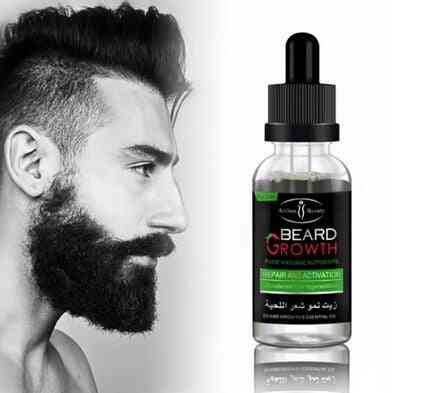 Men Beard Growth Enhancer, Facial Nutrition Moustache, Grow Shaping Tool