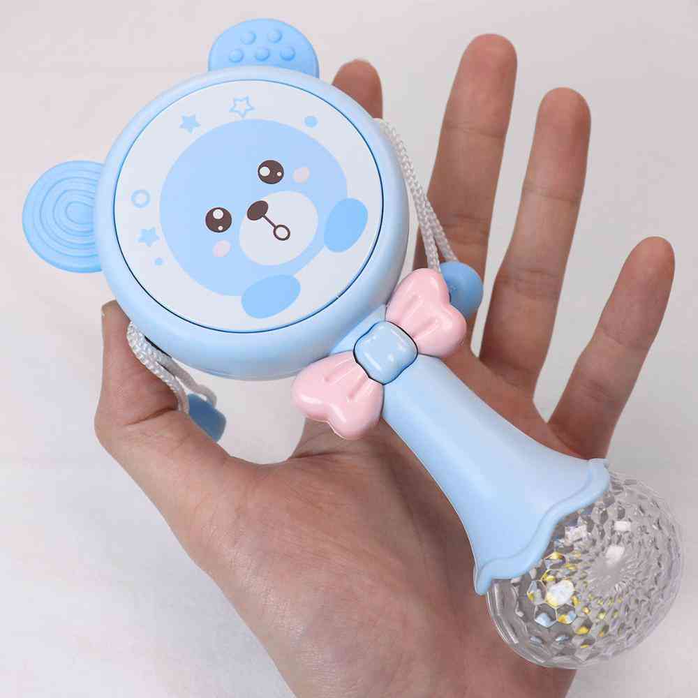 Baby Music Rattle Bear Teether Toy For Child