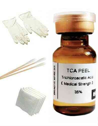 2 ml tca-skræl! skin kit fjerner tatoveringer, alderspletter, ar, strækmærker