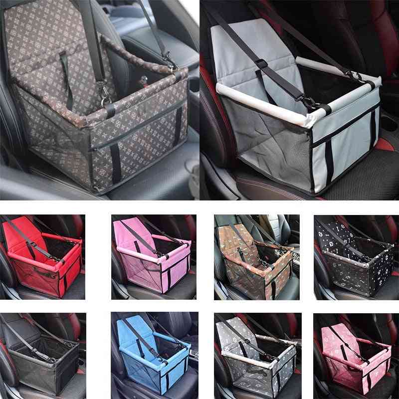 Travel Dog Car Seat Cover Folding Hammock Pet Carriers Bag