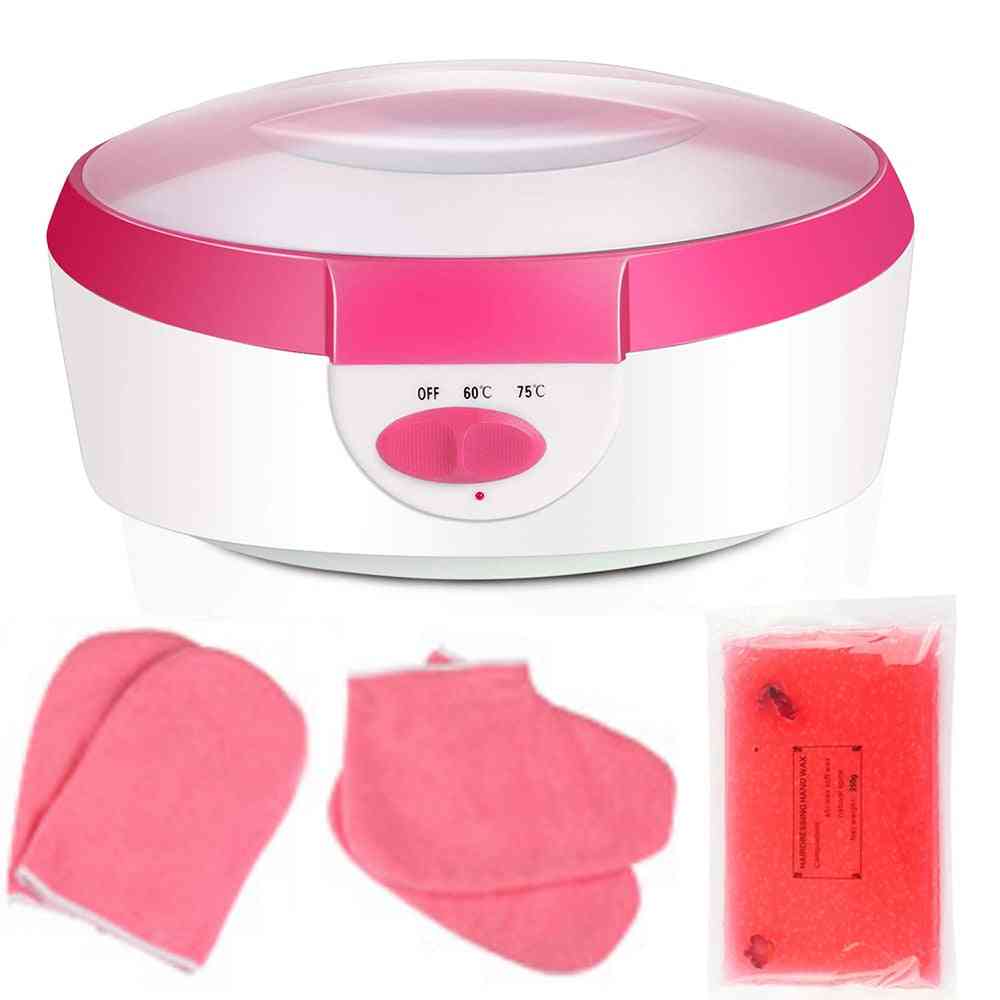 Paraffin Heater For Hand Foot Spa Skin Rejuvenation, Pedicure Waxing Kit Therapy, Bath Moisturizing With Gloves