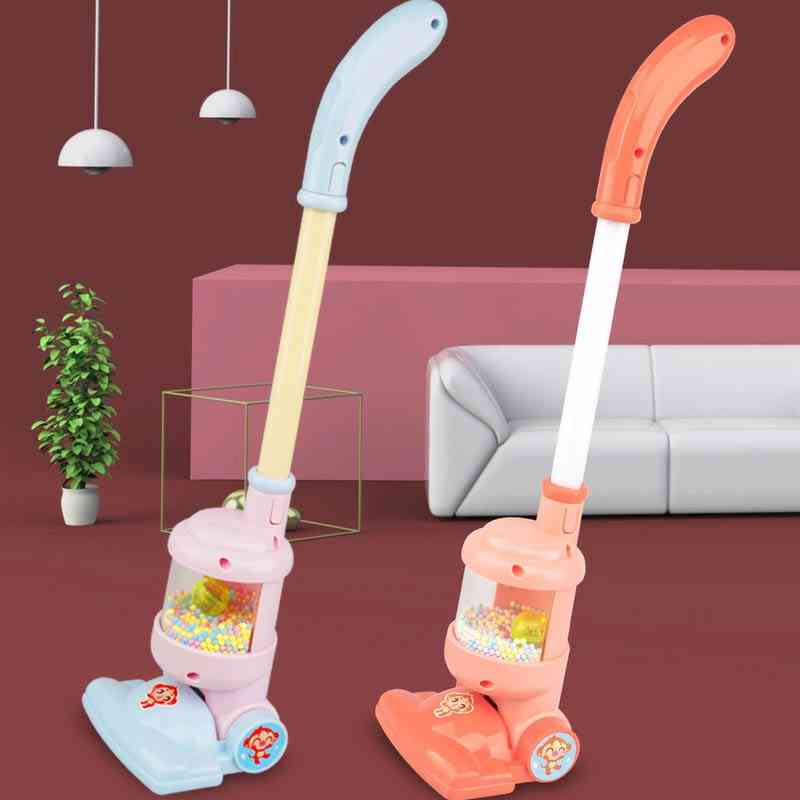 Mini Electric Vacuum Cleaner, Simulation Charging Housework, Dust Catcher Toy