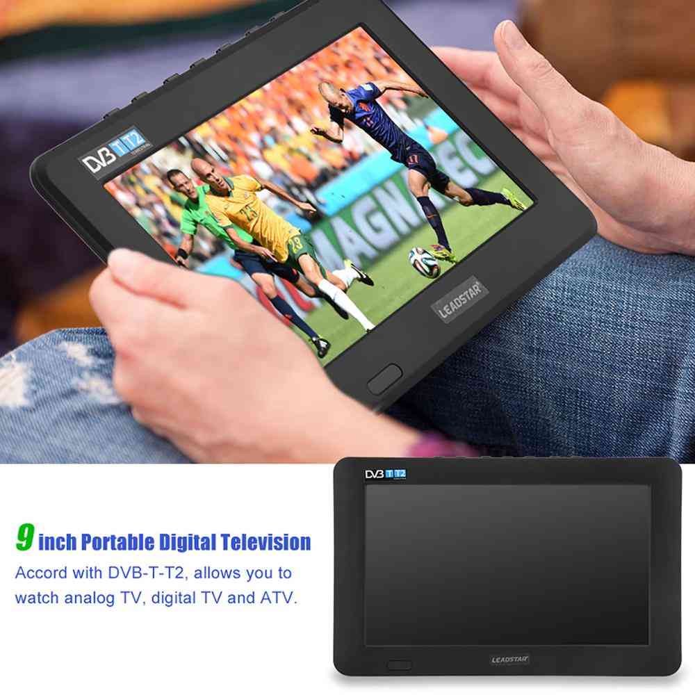 Hd Digital Analog, Portable Tv Color, Television Player