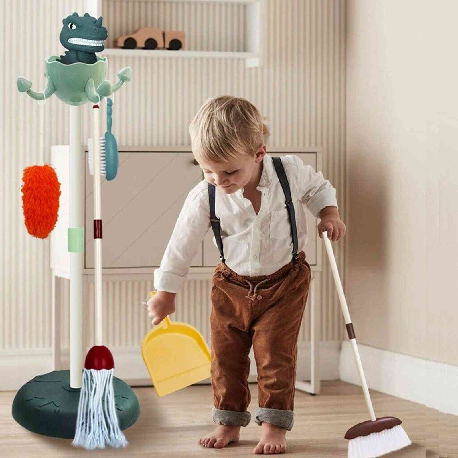 Small Broom, Dustpan Cleaning, Pretend Play Activities