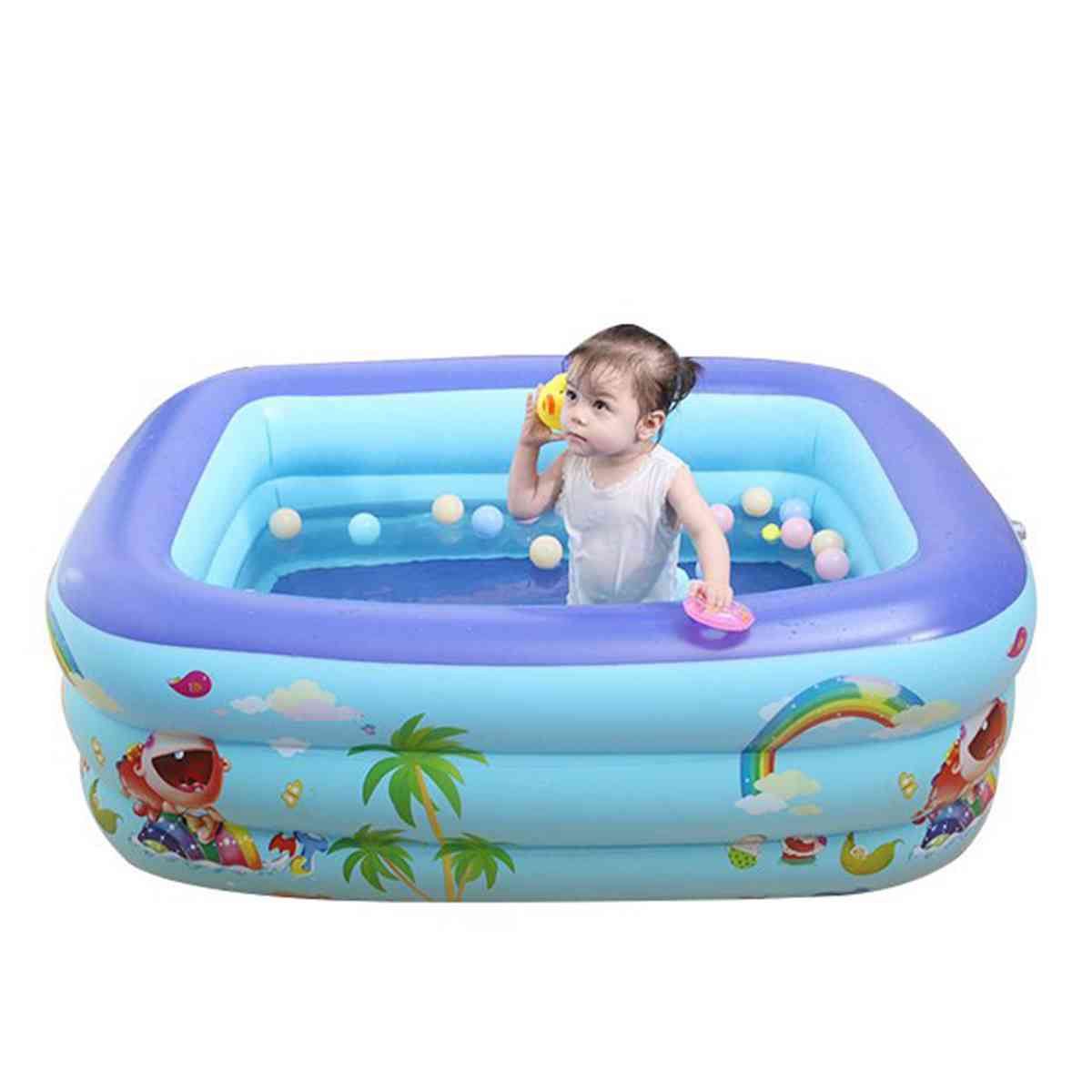 120/130150cm Inflatable Swimming Pool - Baby Bathing Tub