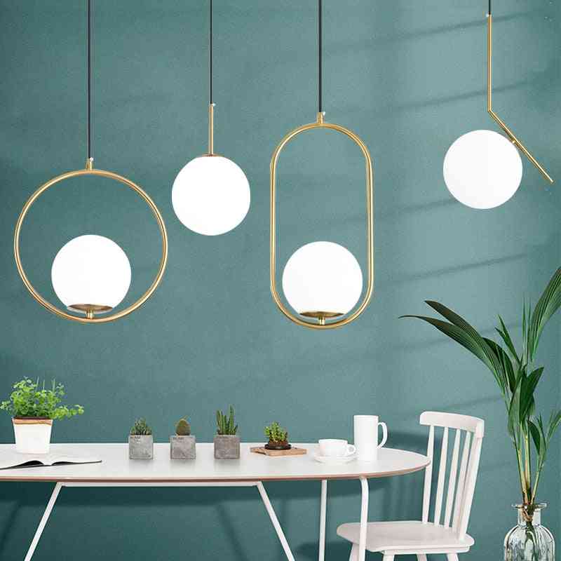 Nordic Modern Pendant Light Minimalist Living Room Dining Kitchen Lamp