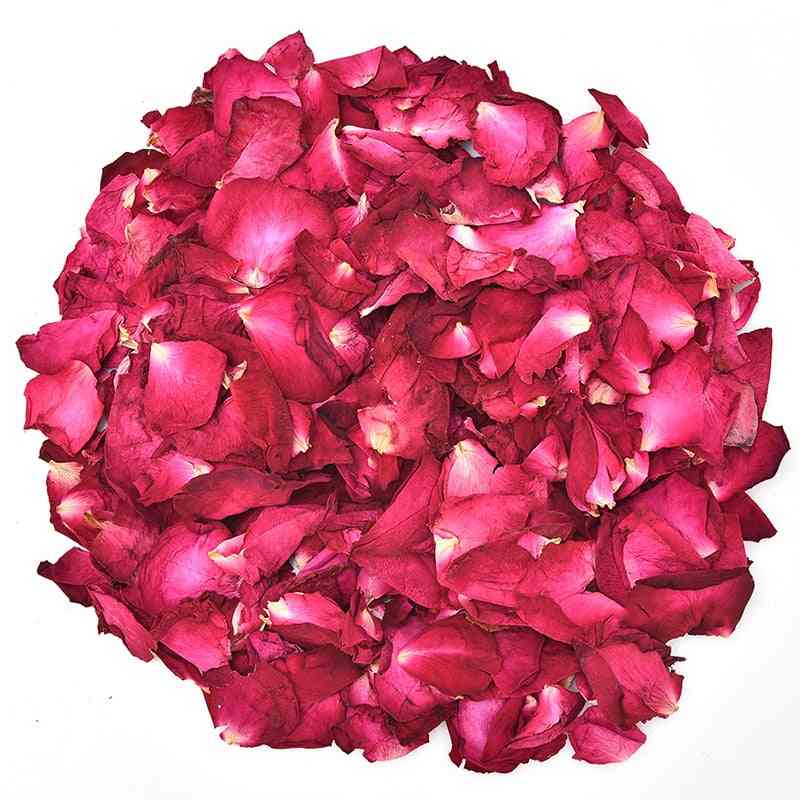 Dried Rose Petals Natural Dry Flower Fragrant Bath Spa Shower Tool