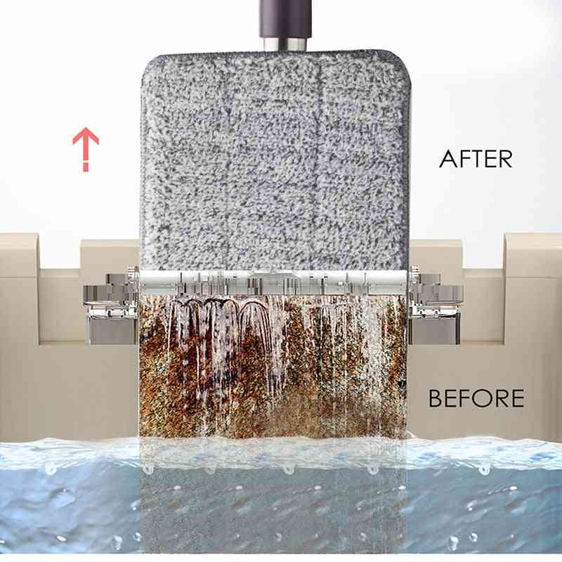 Spray magi, automatisk spin mopp, unngå håndvask, ultrafine fiber, rengjøringsklut