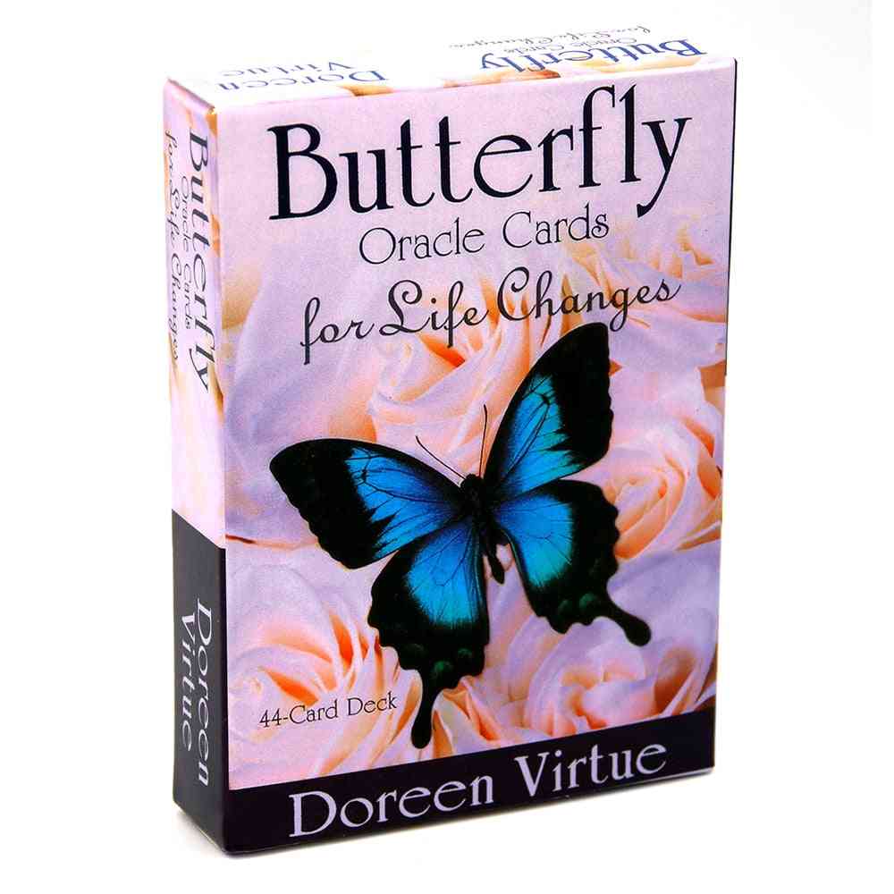78 Cards- Golden Art Nouveau, Tarot Deck Sacred, Traveler Oracle, Butterfly Sacred