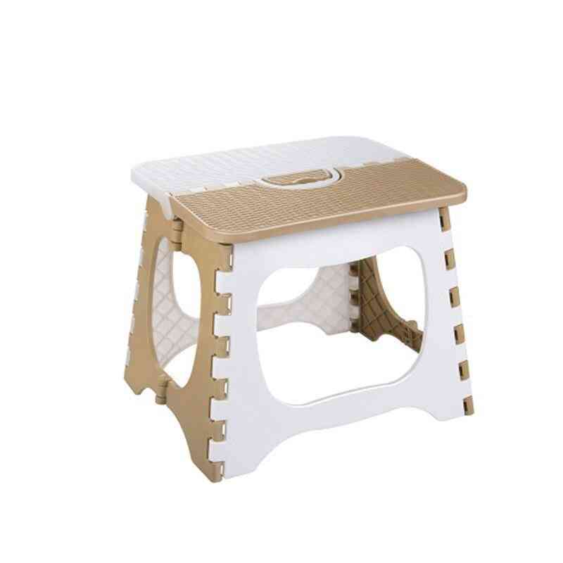 Portable- Thick Plastic, Folding Small, Stool Chair