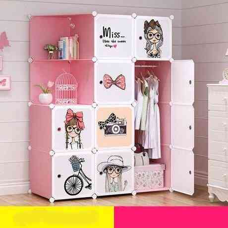 Cartoon Furniture Wardrobe, Storage Cabinet