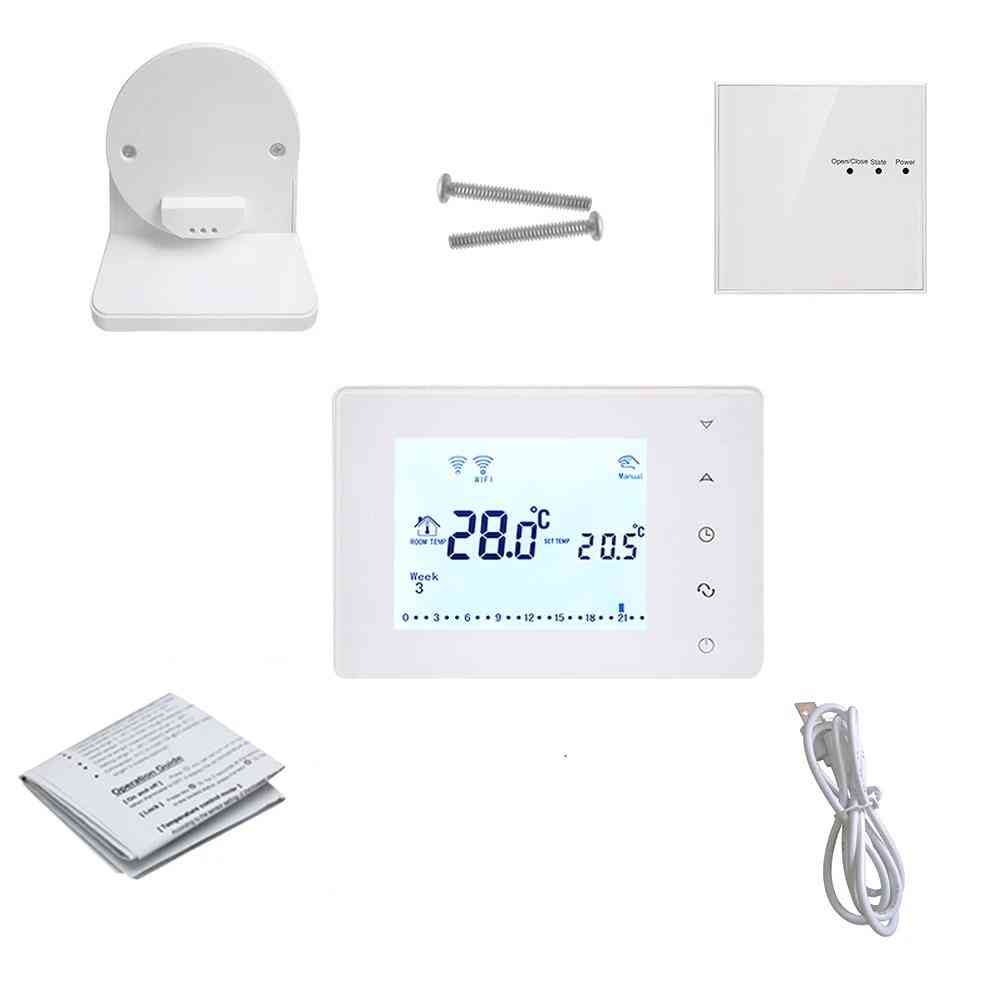 безжичен wifi- интелигентен термостат регулатор, отопление на газов котел, регулатор на температура