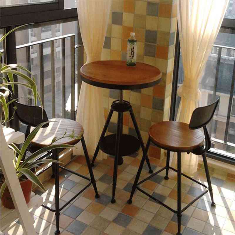 Combination Net Leisure Coffee Milk Tea Shop Outdoor Balcony Small Table And Chair