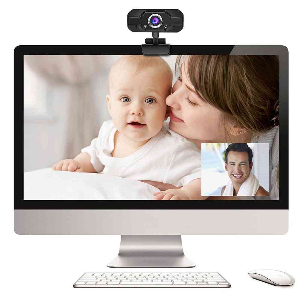 K68 720p- High Definition, Fixed Focus Webcam, Usb 2.0 Camera With Microphone
