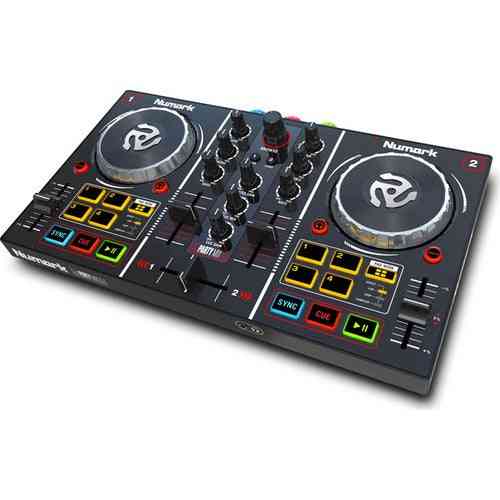 Numark partymix dj controller gör musik mix