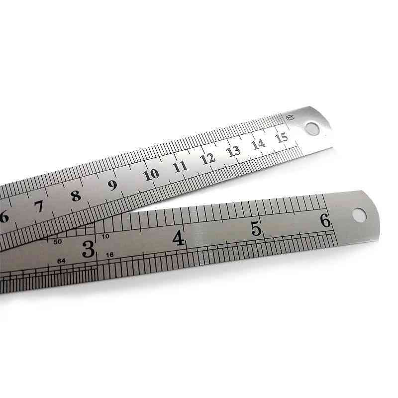 Double-sided Stainless Steel Ruler