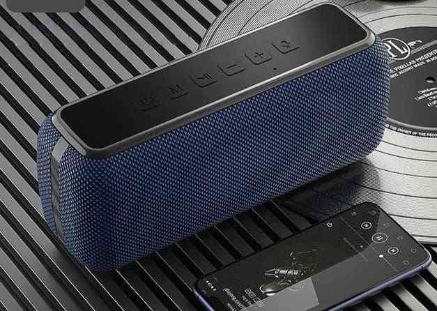 High Power Portable Bluetooth Speaker, Deep Bass Column Stereo Soundbar Boombox Support