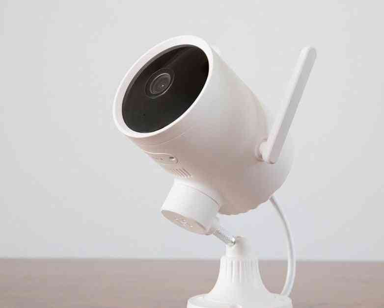 Smart Outdoor, Indoor Camera, 2k Waterproof Humanoid Detection, Webcam Night Vision