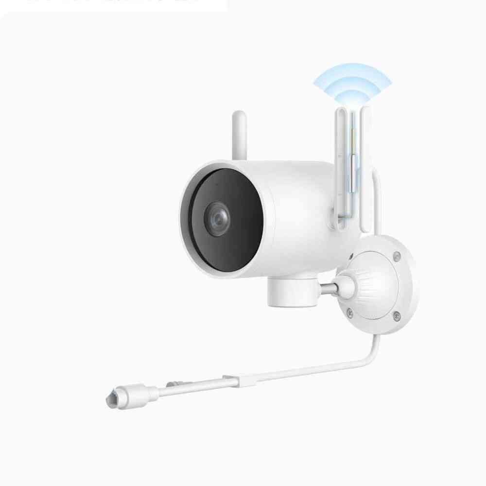 Smart Outdoor, Indoor Camera, 2k Waterproof Humanoid Detection, Webcam Night Vision
