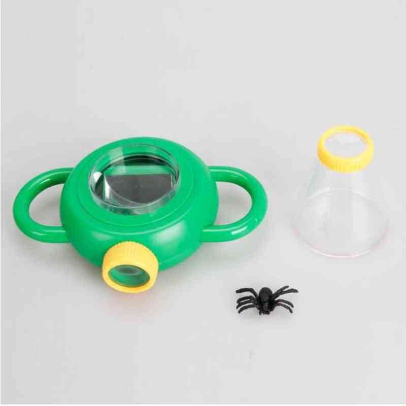 Abs Bidirectional Observe Insect Magnifier Box
