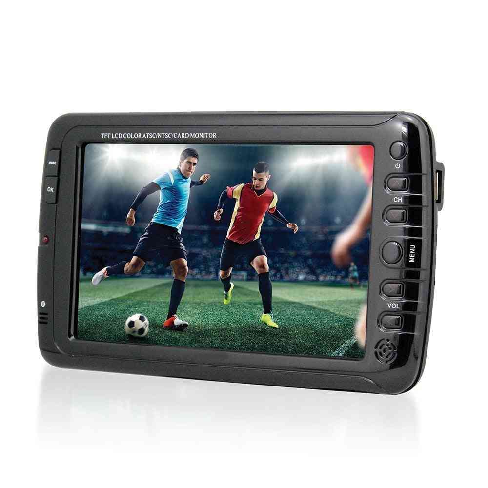 7inch Portable Car Tv Television With Dolby Rceiver /w Av Usb Port