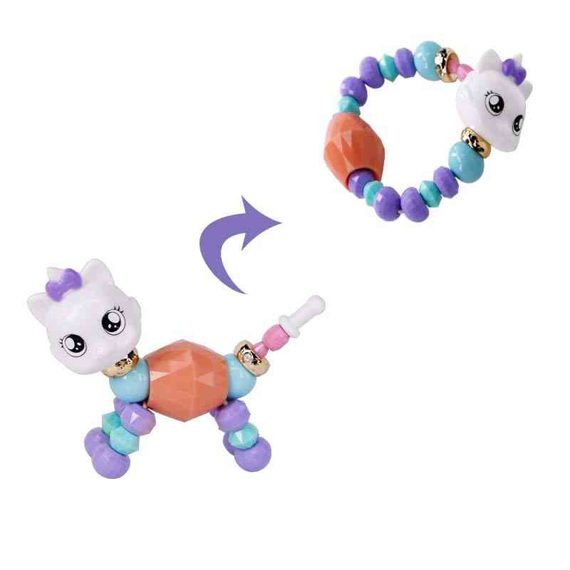 Magic Animals Variety- Beads Bracelets, Necklace Toy For
