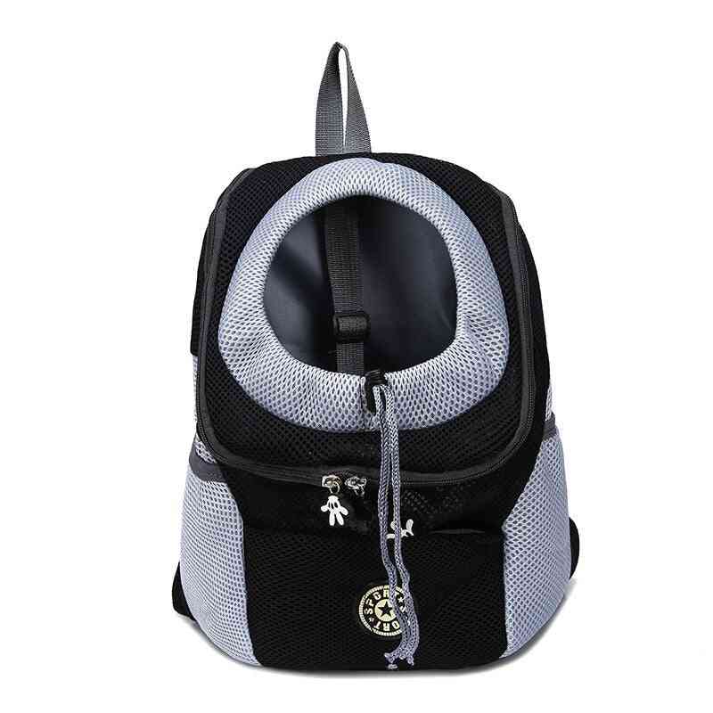 Portable Travel Front Mesh, Outdoor Hiking, Pet Dog Carrier Backpack Bag