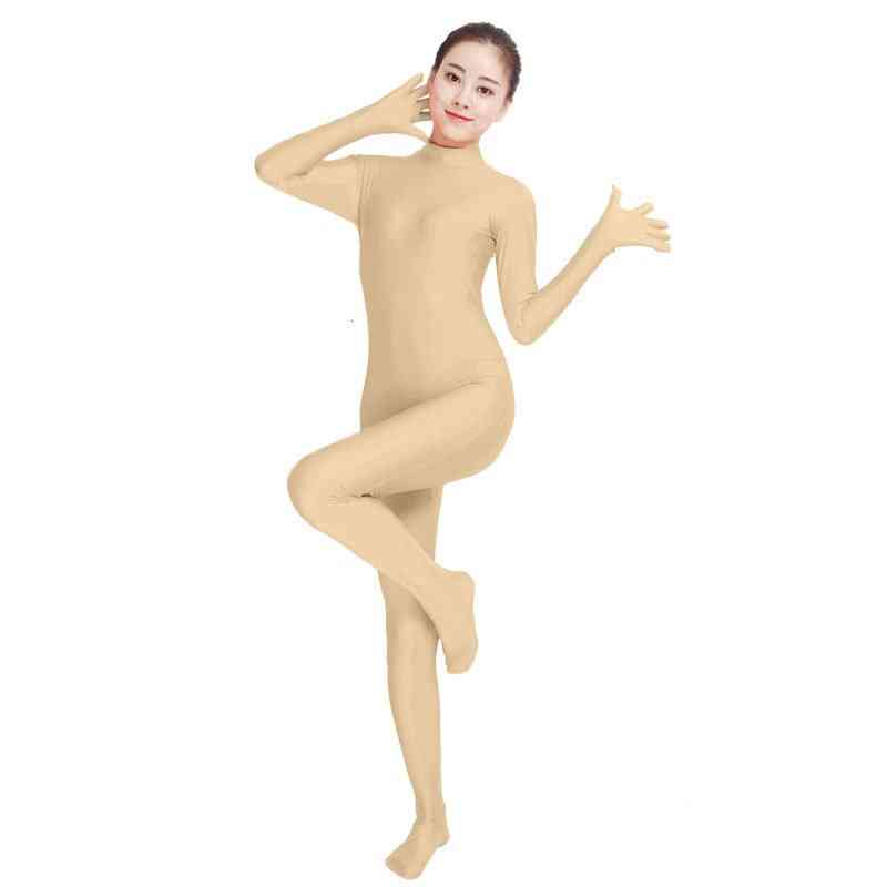 Full Body Skin Tight Jumpsuit Unitard Lycra Dancewear