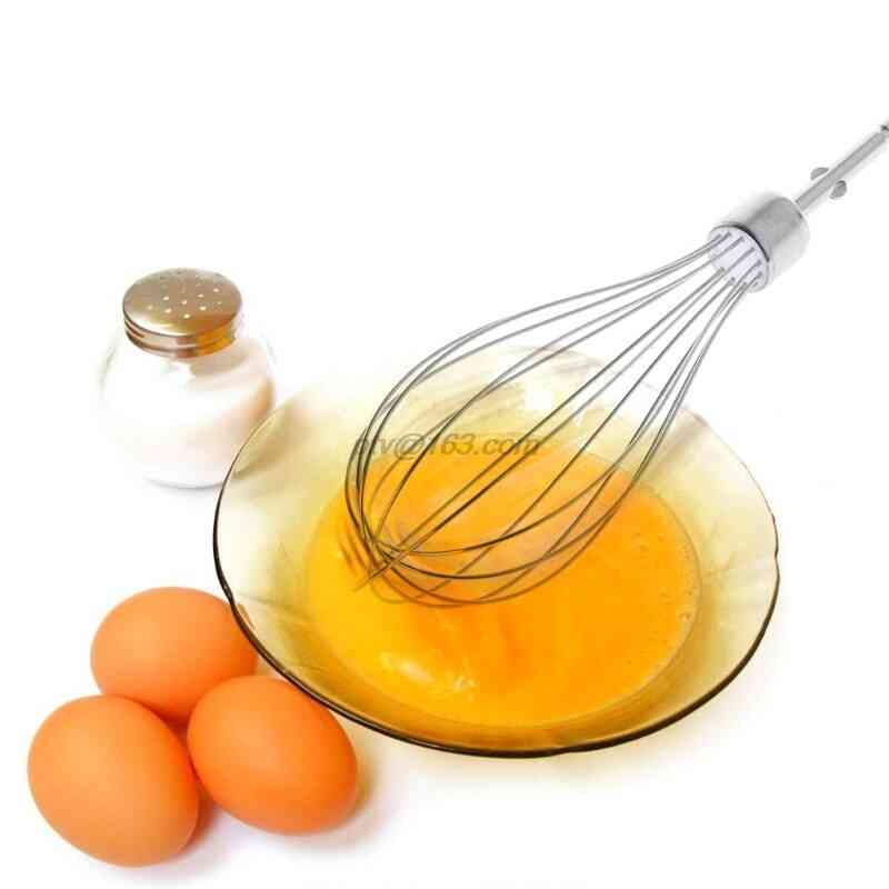 Stainless Steel- Electric Eggs Beater, Frother Mixer, Whisk Kitchen Tool