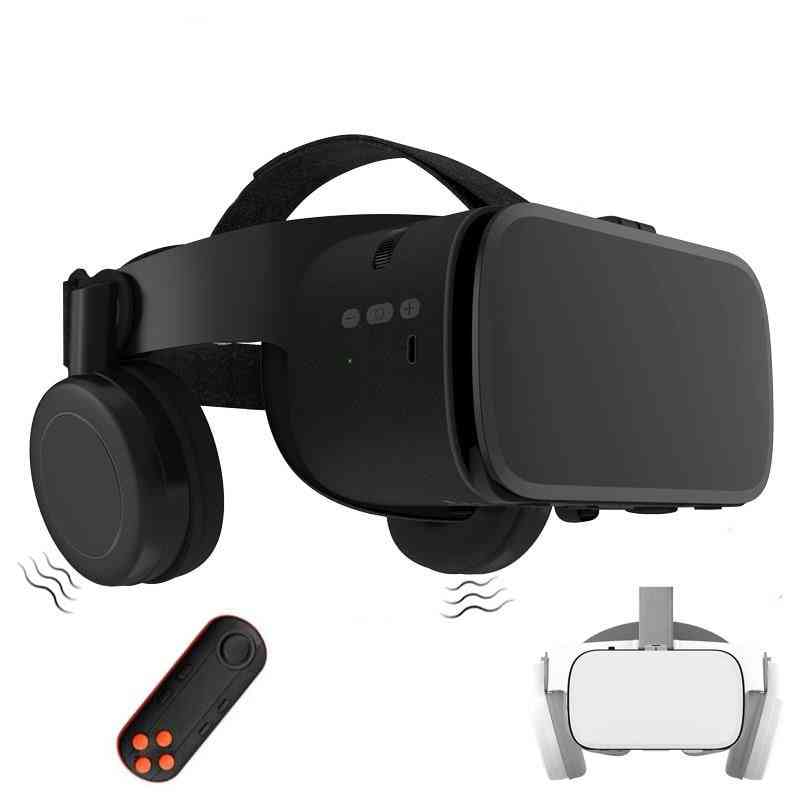 3d Glasses Virtual Reality Binocular Stereo Bluetooth Vr Headset Helmet