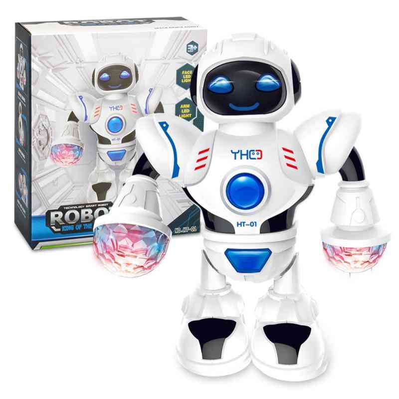Children's Baby Electric Dancing Robot Music Toy