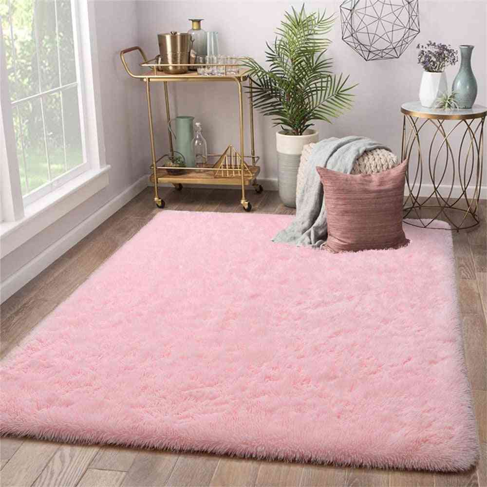 Soft Large, Fuzzy Shag Area, Carpet Rugs For Home Decor