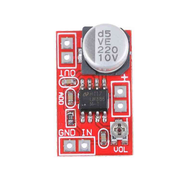 Amplificatore micro electret dc 5v-12v di alta qualità, scheda condensatore microfonico