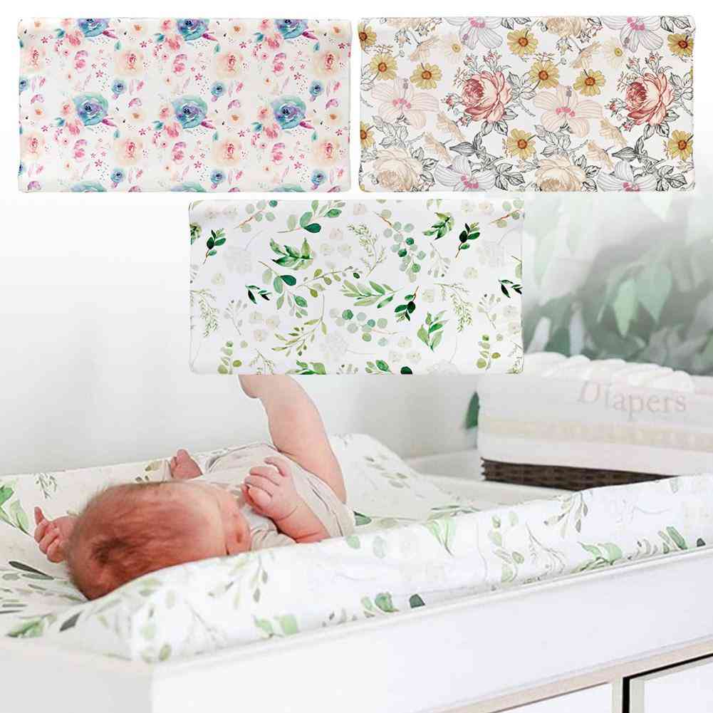 Soft- Diaper Changing, Table Sheets, Mat Pad Cover For Baby